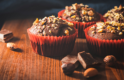 Muffin vegano brown sugar