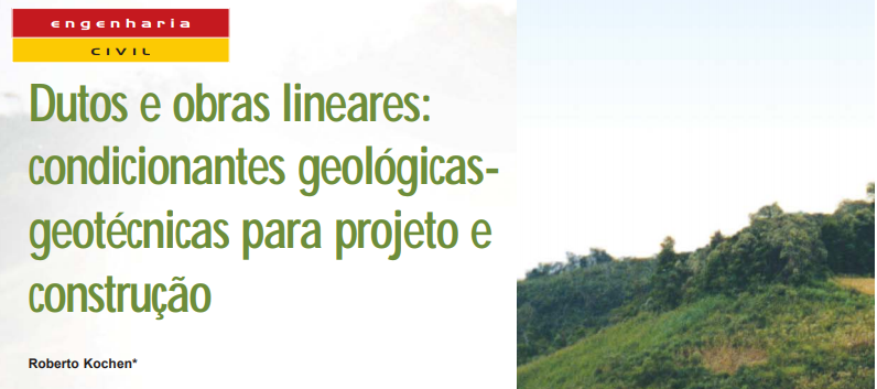 Dutos e Obras Lineares – Condicionantes Geotécnicos de Projeto e Construção - Setembro/2006