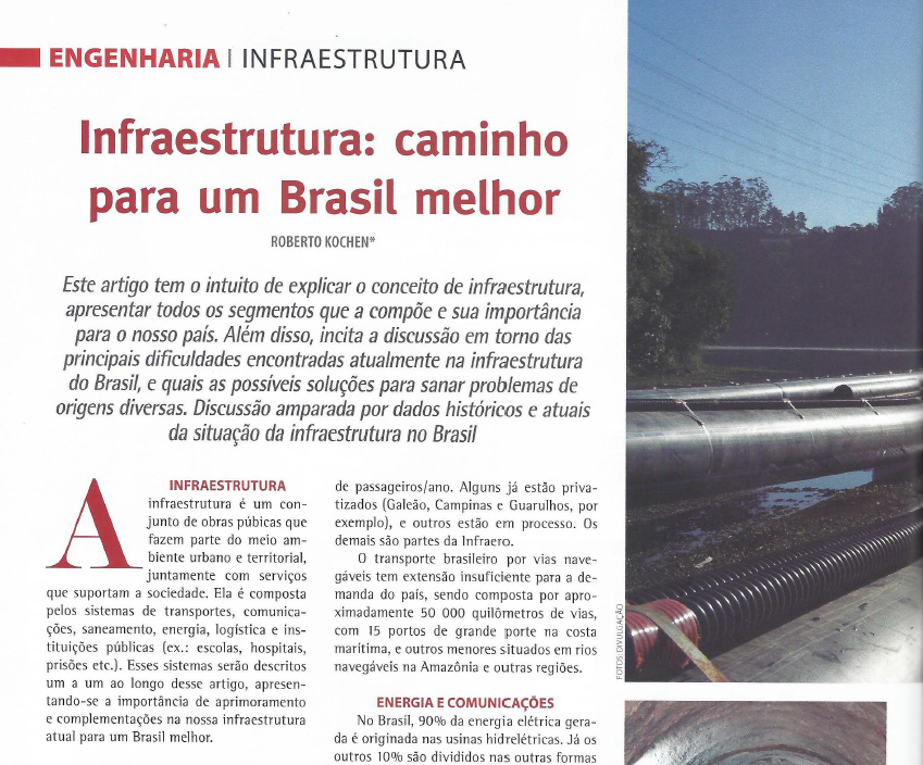 Revista Brasil Engenharia - Infraestrutura: Caminho Para um Brasil Melhor - Fevereiro/2017
