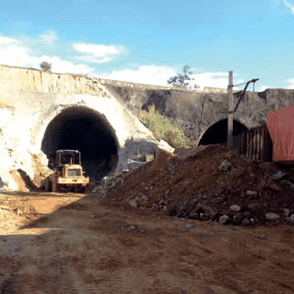 Túnel Ferroviário sob Rodovia Castelo Branco
