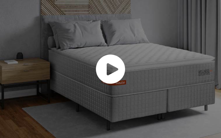 Vídeo - Colchão Inducol - Molas Ensacadas - Wellness